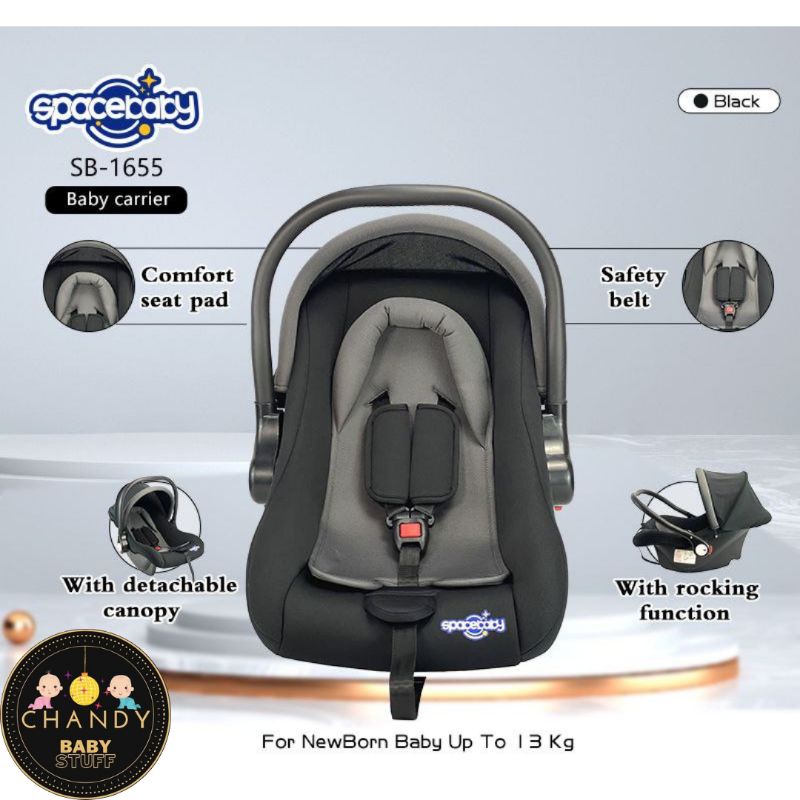 CAR SEAT BABY CARRIER SB 1655 SPACEBABY