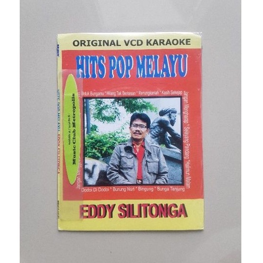 VCD KARAOKE EDDY SILITONGA - HITS POP MELAYU