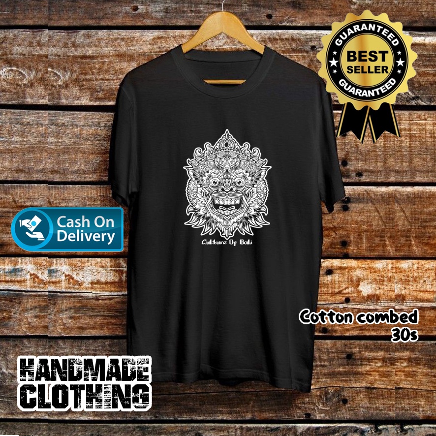 Kaos Batik / Kaos Budaya / Kaos Leak / Kaos Indonesia / Leak Bali / Pakaian Seni / Pakaian Triball /
