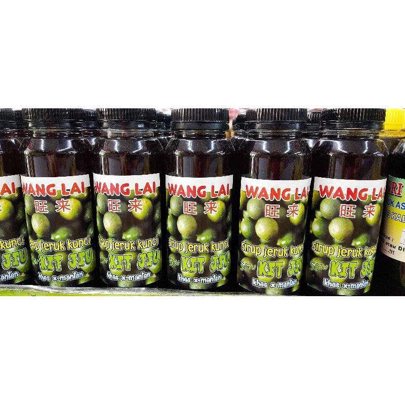 

sirup jeruk kunci