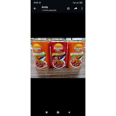 

sarden asahi tomat/cabe