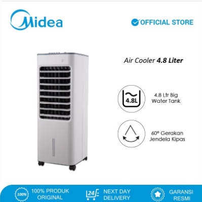 Midea Air Cooler 4.8 Liter Remote Control AC100-18BTimer AC100-18B