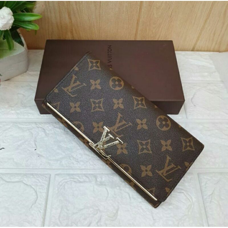 Dompet Lv logo 61702 /dompet wanita import