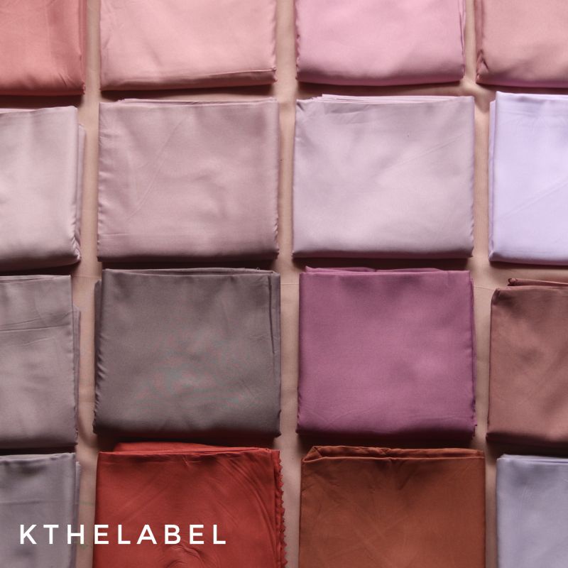 H167 - Segiempat Voal Miracle Syari 130x130 / Hijab Segiempat Syari Polos / Jilbab Segi Empat Jumbo-1