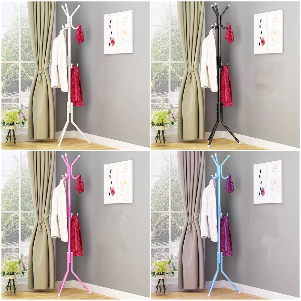 SIERRAHOME, Stand Bag Hanger Dengan Gantungan Baju Tas TOPI DLL