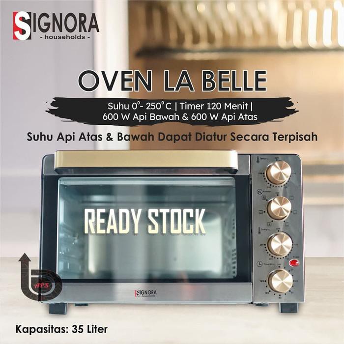 [ elektro ] SIGNORA LA BELLE OVEN LISTRIK KAPASITAS 35 LITER alat dapur