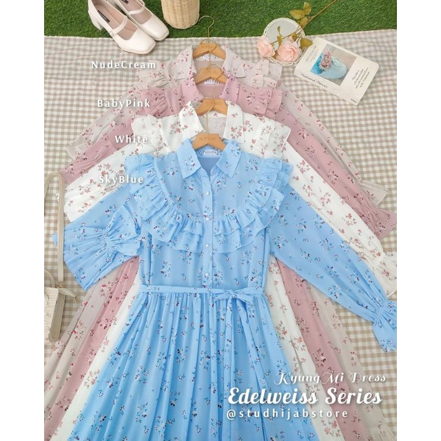 KYUNG-MI Dress Edelweis series & Peony series By Studhijab
