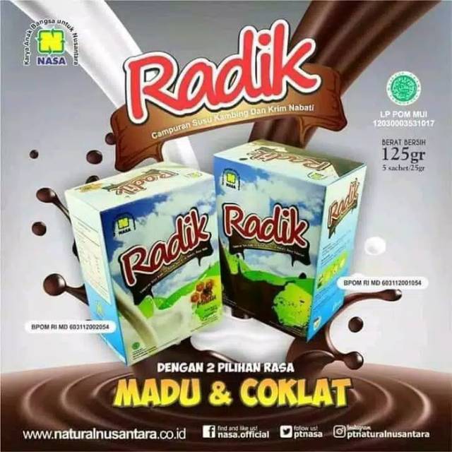 

Radik rasa madu n coklat NASA ORIGINAL