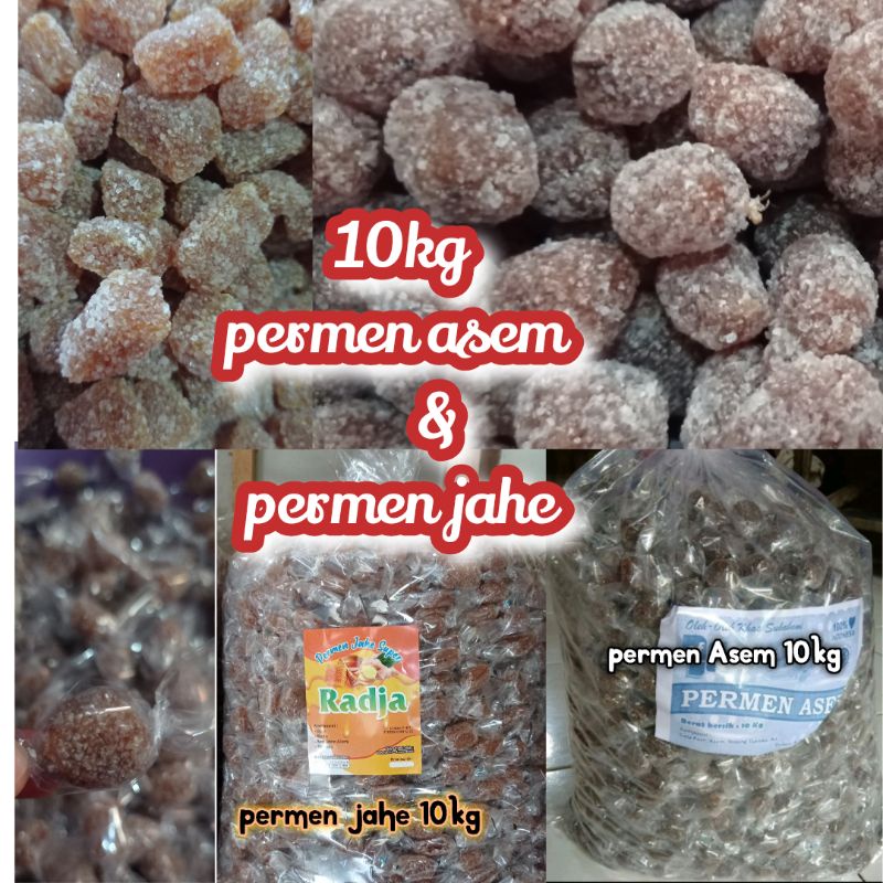 

Grosir Permen Jahe Radja Dan Permen Asem Radja/1ball/10kg