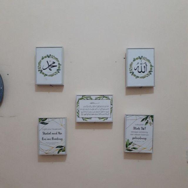 Paket Sale Kode Bm Less, Box Dan Block, Walldecor Isi 5 Buah Terbatas