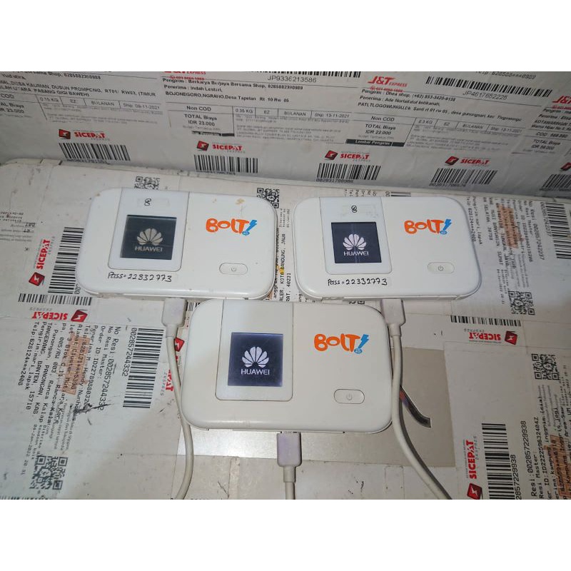 Modem Mifi Bolt Slim1 Unlock Alloprator 4G LTE (B8/900) Bypas Battery Minus LCD Kurang Mulus