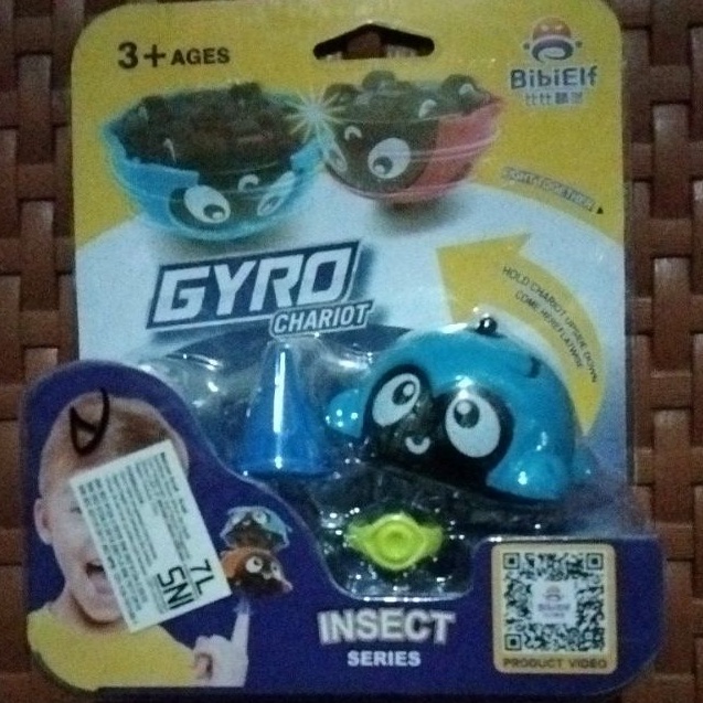 mainan anak GYRO CHARIOT insect series