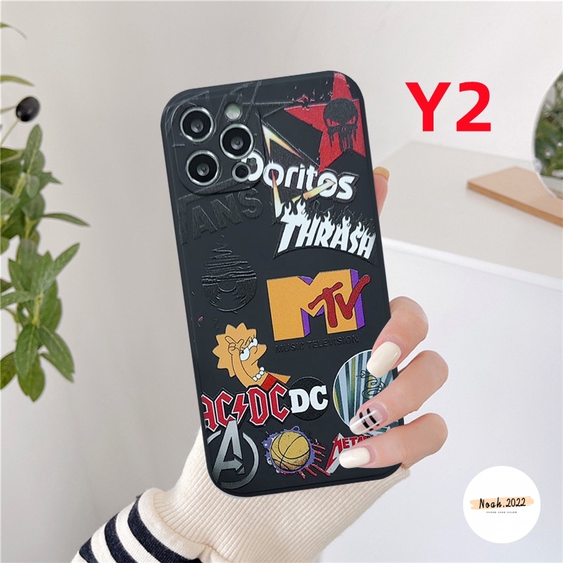 Soft Case Tpu Motif Kartun Simpson Untuk iPhone 11 13 12 Pro Max Plus 6 6s Plus X XS Max XR 7 8 SE 2020