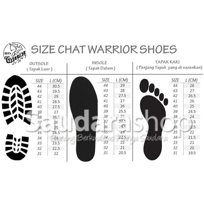 Sepatu Warrior Classic Sepatu Sekolah Warrior Sepatu Warrior Putih