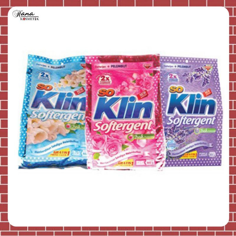 [SOKLIN] SO KLIN DETERGEN BUBUK /SABUN CUCI PAKAIAN
