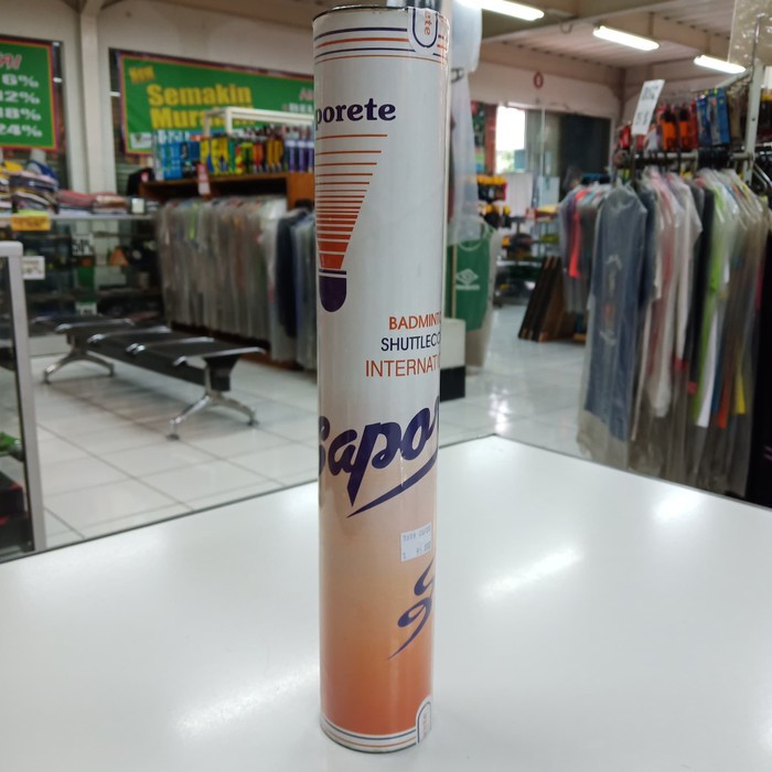 Dijual cock kok kock shuttlecock badminton bulutangkis saporete orange Limited