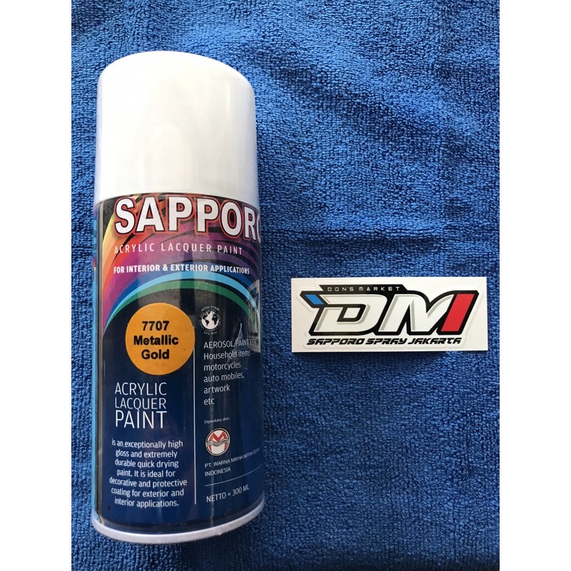 SAPPORO SPRAY METALIC GOLD 7707 300 ML