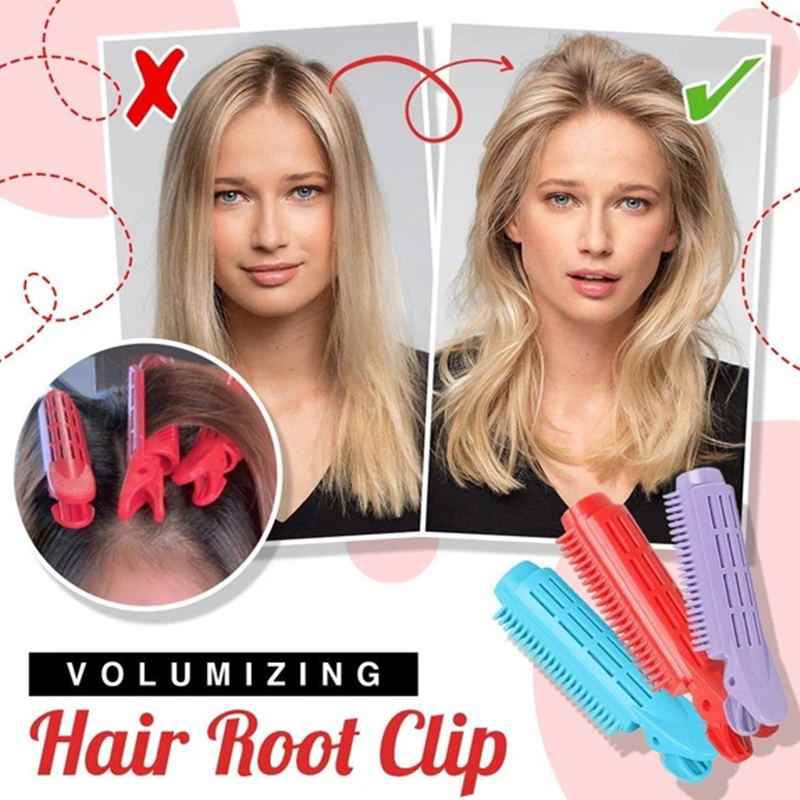 Jepit Poni Roll Rambut Volumizing Jepitan Korea Hair Root Clip Blow Fluffy Premium Korean Import