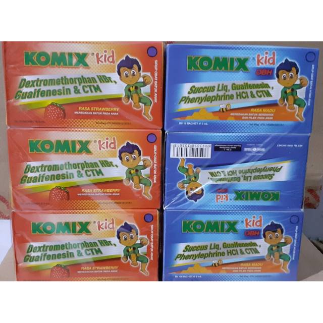 

Komix kid 1 dus isi 10 sachet