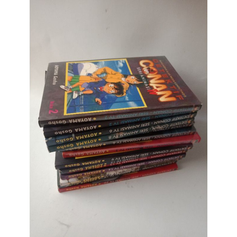 Komik Detektif Conan Animasi TV (bekas)