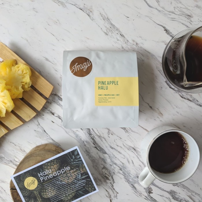 

⭐BISA COD⭐ Kopi Arabika Halu Pineapple 200 gram, by IMAJI KOPI