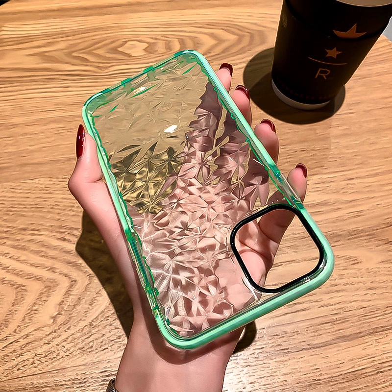Casing Samsung Galaxy A72 A52 A32 A12 M12 S21+ S21Ultra Note20 A71 A51 A11 M11 A01 A70 A50s A30s A40s A20 A10 M30 M20 M10 Crystal Diamond Case Soft Clear TPU Shockproof Cases-4