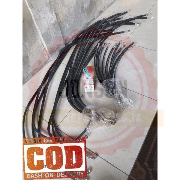 selang rem klx ori depan belakang