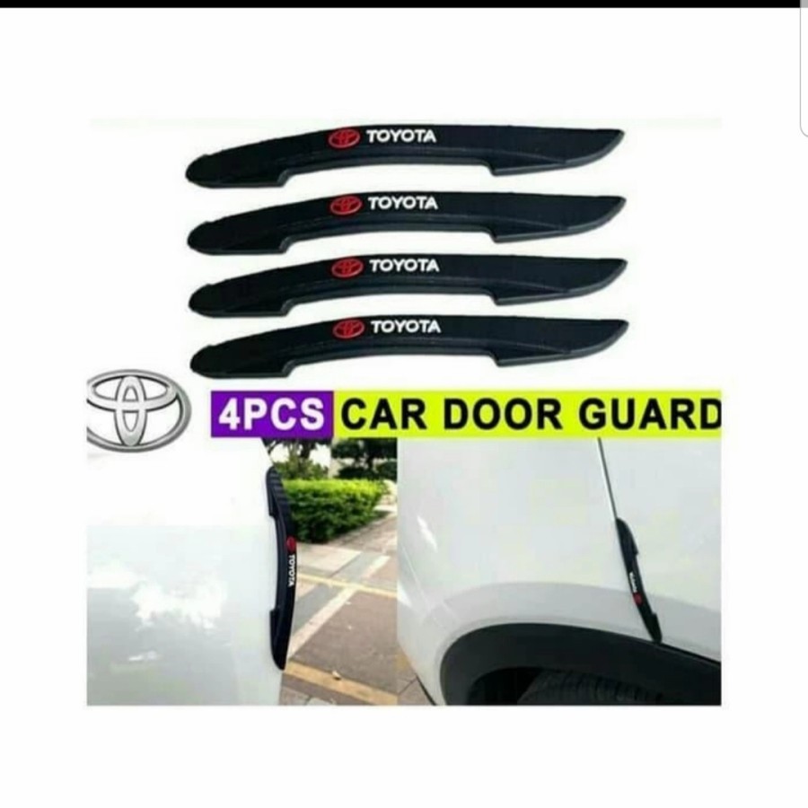 Door Guard Pintu Mobil Logo Toyota