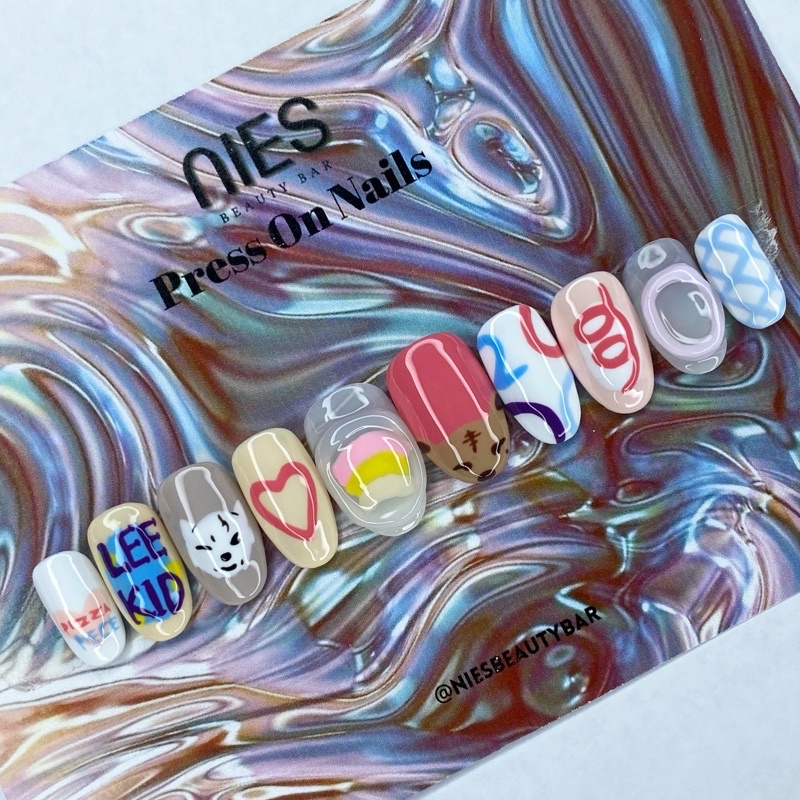 mark lee 3d press on nails