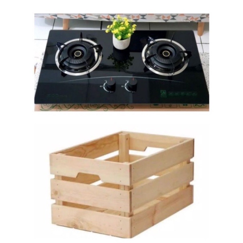 Kompor Tanam Eco Cook 2 Tungku