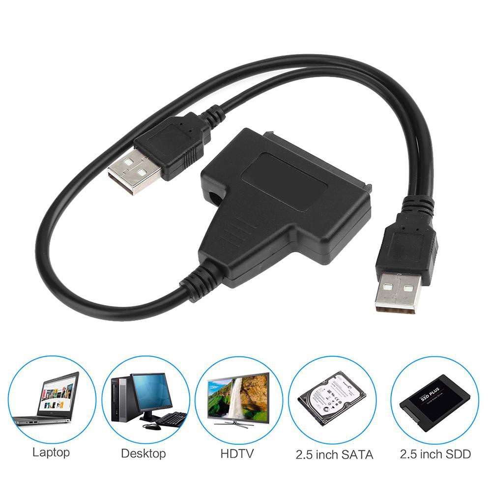 MOJITO USB 2.0 to Sata Adapter for 2.5/3.5 inch Hard Disk Drive Converter Cable