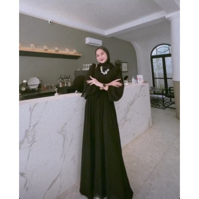 GAMIS CERUTY/AZALEA DRES CERUTY ARMANY/GAMIS WANITA/DRESS MUSLIM REMAJA/GAMIS PESTA PREWEDDING/DRESS MUSLIM TERBARU/GAMIS MALAYSIA/BAJU GAMIS MUSLIMAH BUSUI TERMUARAH/OLLA GAMIS SIZE M L XL/FAR MOSLEMSTORE