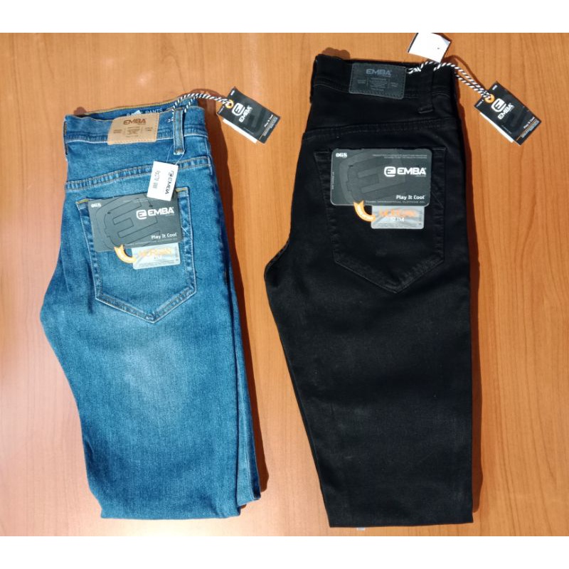 Celana Panjang Jeans Pria Morgan Slim Art 617 112 / Ramayana Jatinegara