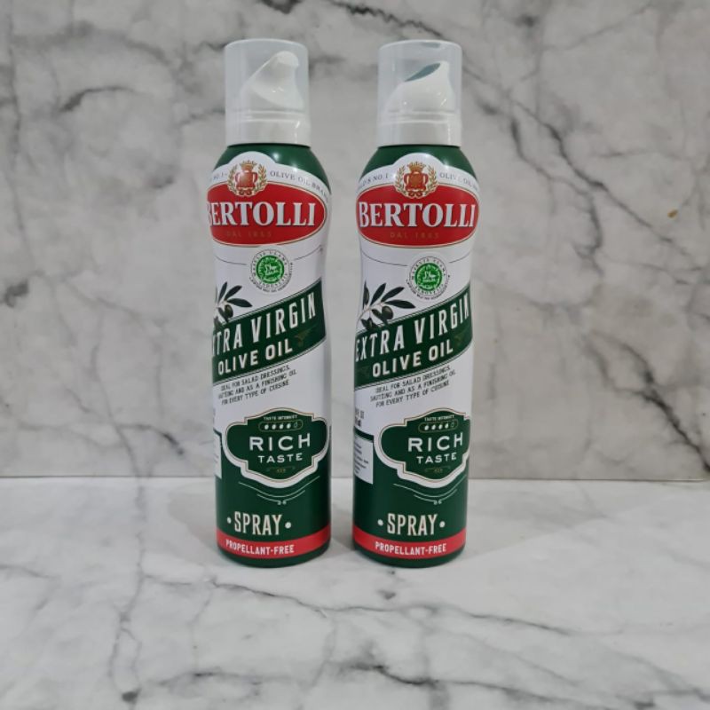 

BERTOLLI EXTRA VIRGIN RICH TASTE SPRAY 145 ML HALAL