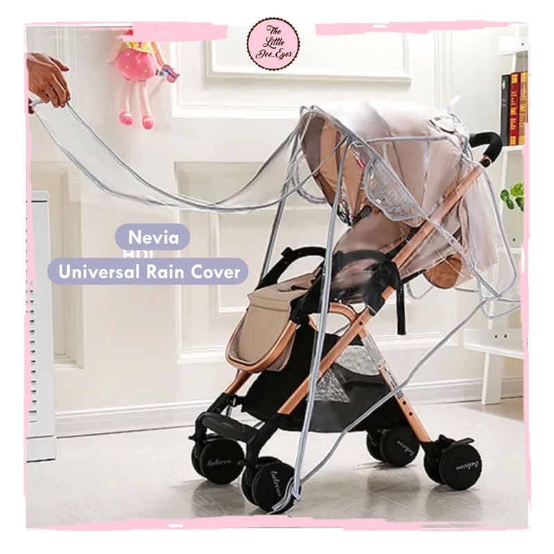 NeVia Universal Rain Cover Pelindung / Penutup Stroller