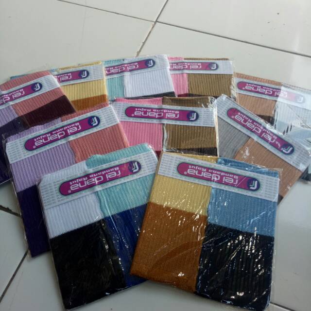 Ciput rajut 4warna daleman krudung