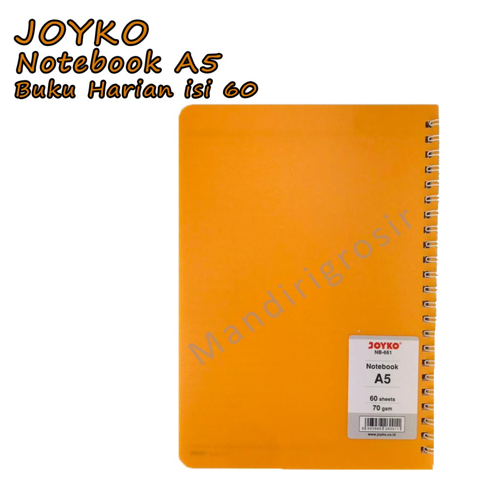 Notebook *Joyko * Buku Harian * A5