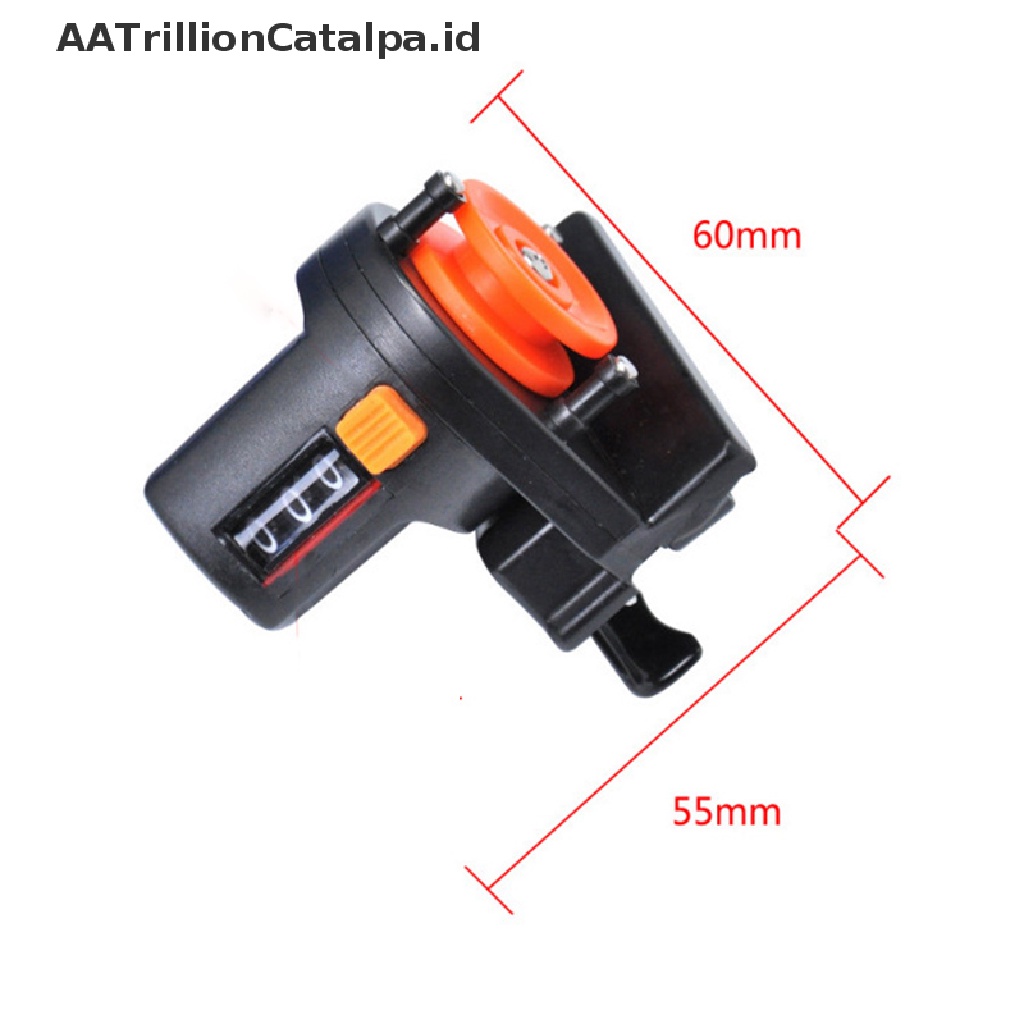 Aatrillioncatalpa Alat Penghitung Kedalaman Senar Pancing 0-999M 6cm