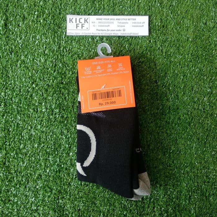 KAOS KAKI SEKOLAH/ KAOS KAKI OLAHRAGA ORTUSEIGHT ORTUSEIGHT RAPID SOCKS L - BLACK