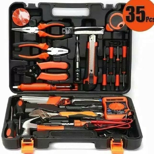 TOOL SET KUNCI OBENG PERLENGKAPAN OTOMOTIF BENGKEL MOBIL MOTOR LIMITED