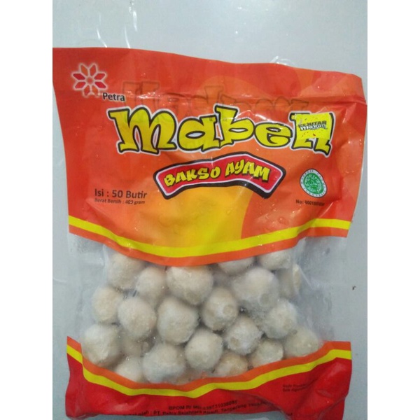 

AcaFrozen-Baso ayam Mabell isi 50pcs