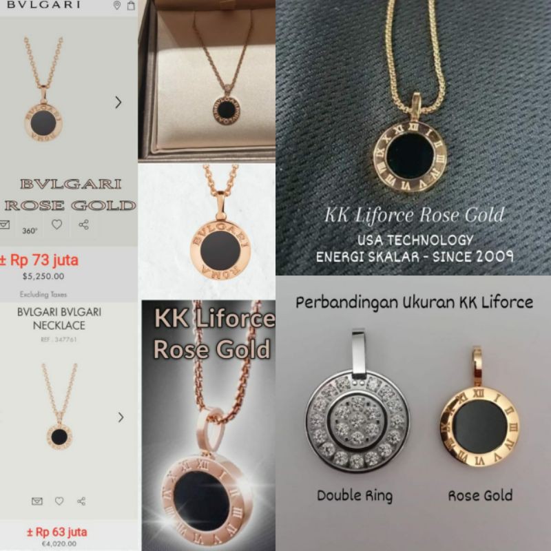 New KK Liforce Rose Gold