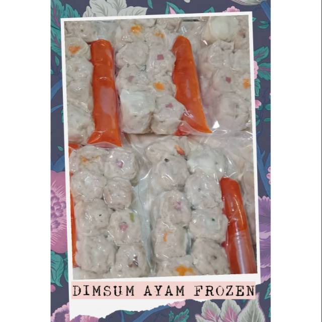 

Dimsum Ayam Frozen Isi 10 Homemade, Topping Mix