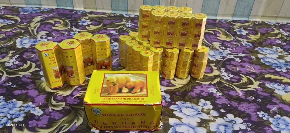 Paket Balsem Cap Beruang 15 Gram /lusin/12 Pcs