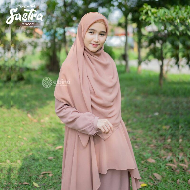 khimar square /segiempat 140x140cm syari best seller by elbina hijab