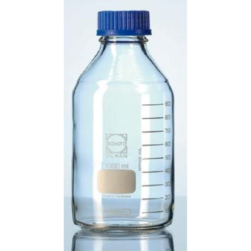 Laboratory Bottle 250 Ml Clear - Botol Lab - Botol Kaca | Duran