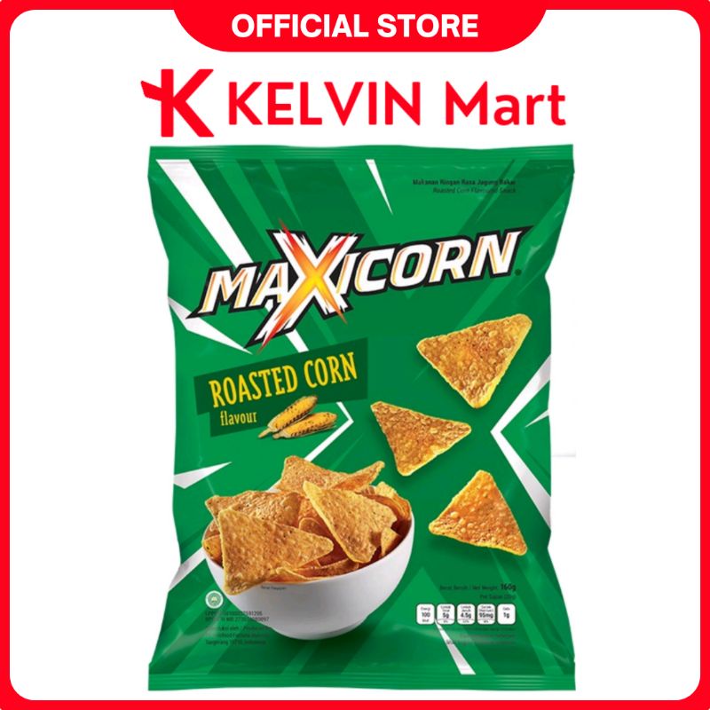 

Keripik Jagung Maxicorn Roasted Corn pck 160g | KELVIN Mart