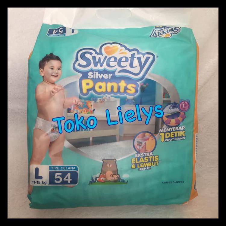 SWEETY SILVER PANTS L54 SWEETY SILVER POPOK CELANA L 54