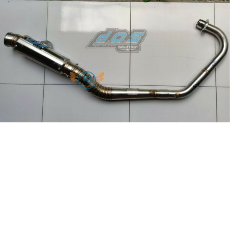 Knalpot Dos Muffler Original Jogja Cb  Gl Gl100  GL PRO GL MAX  Megapro Kompetisi Stainless Original