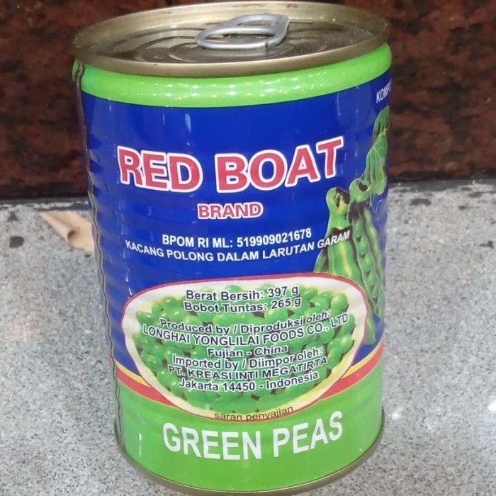 

Kacang Polong / Red Boot ( 397 gr )